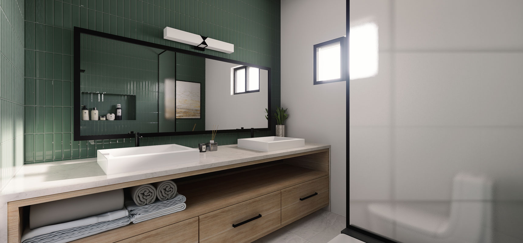 Master bathroom